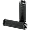 Performance Machine Black Contrast Cut Elite Apex Custom Hand Grips Cable Op