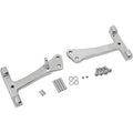 Drag Specialties Chrome Passenger Floorboard Mount Kit for Harley Fxd 06-17
