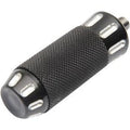 Drag Specialties 1603-0286 Black Cut Shifter Peg for Harley