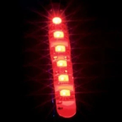 Custom Dynamics MS6REDC Chrome Housing Red LED Magic Spots