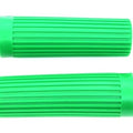 V-Twin 28-0170 Green Replica Rib Style Hand Grip Set