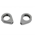 V-Twin 31-0345 Chrome Turn Signal Clamp Kit for 39mm Forks