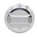 V-Twin 42-1374 Chrome Air Flow Derby Cover for Sportster 04-22