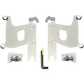Memphis Shades MEK1975 Polished Bullet Fairing Mount Kit Flst 86-17 w/o Lightbar