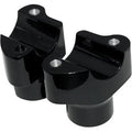 Drag Specialties Black 1-1/2" Buffalo Risers for Harley 1" Application