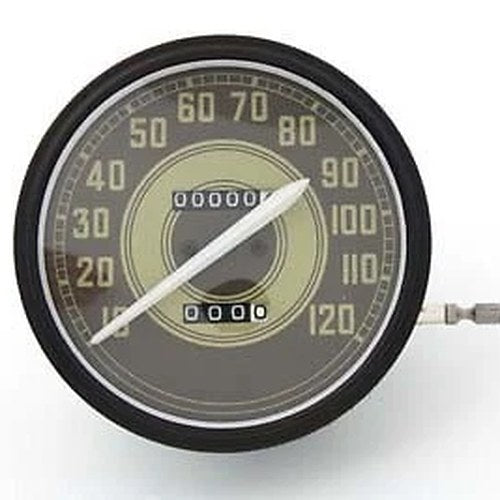 V-Twin 39-0298 Speedometer with 2:1 Ratio and Army Graphics