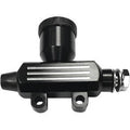 Drag Specialties 1731-0610 Black Anodized Custom Mini Rear Master Cylinder Kit
