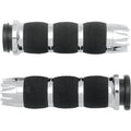 Avon Grips AIR-90-FLY-EX Chrome Excalibur Air Cushioned Grips for Tbw Electronic