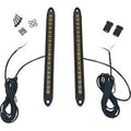 Custom Dynamics CD-SXS-FTS-AW Black Smoke Front Amber/White LED Turn Signals