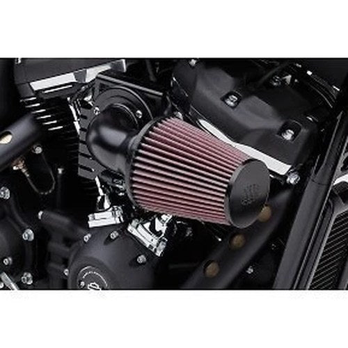 Cobra 606-0103-06B-SB Cone Air Intake - Black for Sportster 04-22