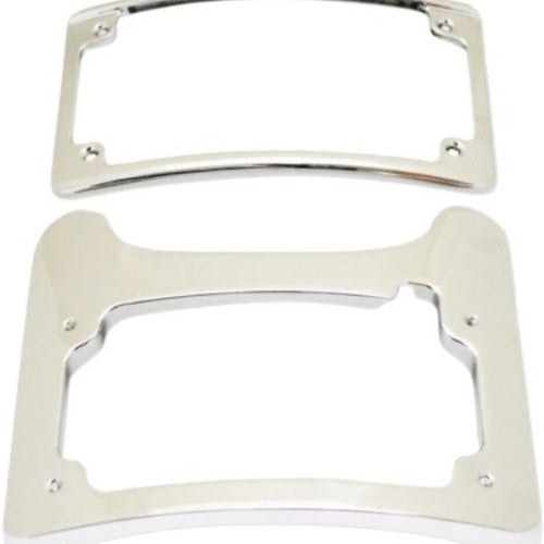 Custom Dynamics Chrome Turn Signal Eliminator Kit for Harley Touring 09-23