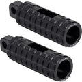 Arlen Ness 400-034 Black SpeedLiner Footpegs for Harley Standard Male Mount