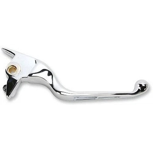 Drag Specialties 0610-1688 Chrome Slotted Wide Blade Brake Lever - Softail 15-17