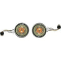 Custom Dynamics Chrome Smoke ProBEAM Ringz Bullet Bezel LED Turn Signal Hdi 1156