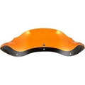 Klock Werks KWW-01-0689 Kolor Flare Windshield- 8" - Orange - Fltr 98-13