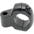 Drag Specialties 0641-0109 Black Mirror 1" Clamp for Custom Mounting Sold Each