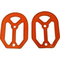 Drag Specialties 1620-2491 Qualifier Insert- Rubber - Orange