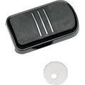 Drag Specialties 1611-0033 Black Sweeper Brake Pedal Pad for 80-23 Touring