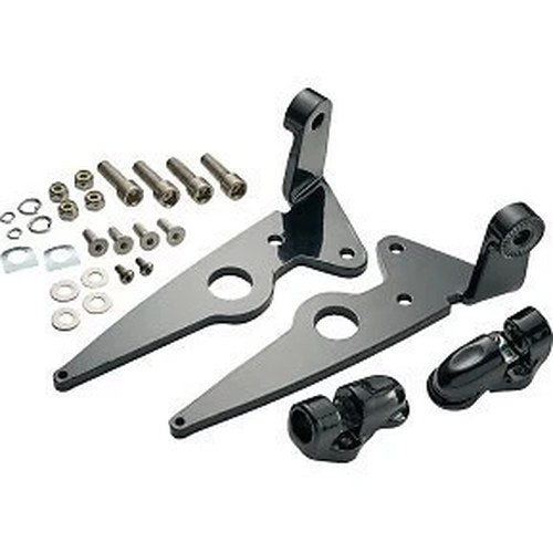 Ciro 66201 Highway Peg Mounts for Indian - Driver - Black - Indian