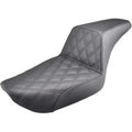 Saddlemen Black LS Step-Up Seat for Harley Fxd Dyna 96-03 (except Fxdwg)