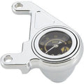 Arlen Ness 15-658 Chrome Oil Pressure Gauge Kit for Harley Twin Cam 99-17