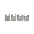 V-Twin Mfg. 23-9174 Dura Duro Soft Organic Brake Pad Set of 4 Pads
