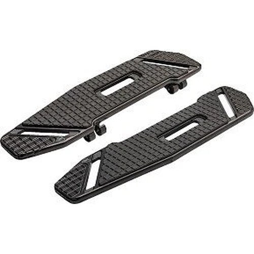 Arlen Ness 410-020 Black Anodized SpeedLiner Driver Floorboards for Harley