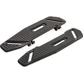 Arlen Ness 410-020 Black Anodized SpeedLiner Driver Floorboards for Harley
