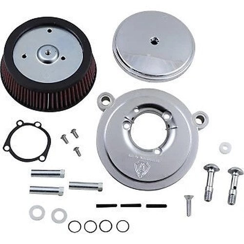Arlen Ness 18-322 Smooth Chrome Big Sucker Stage I Air Filter Kit 93-99 Big Twin