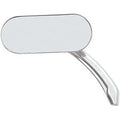 Drag Specialties 1901-0026 Chrome Oval Mirror (SOLD Each) fits Left or Right