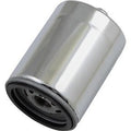 Drag Specialties 0712-0642 Chrome Spin-On Oil Filter with Nut for M8
