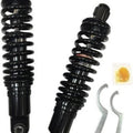 Black Heavy Duty Shocks 12" Adjustable Ride-Height Rear Suspension Dyna Fxdwg