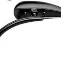 Arlen Ness 13-400 Black Micro-Mirror Rad II Teardrop Left Side Only Sold Each