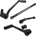 Arlen Ness 420-103 SpeedLiner Foot Control Kit w/ Toe Shifter - Solo - Black