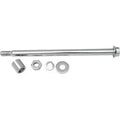 Drag Specialties 0214-0582 Axle Kit- Rear - Chrome 80-86 BT 4-Speed Belt Drive
