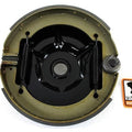 V-Twin 22-0041 Rear Mechanical Brake Backing Plate Kit Black