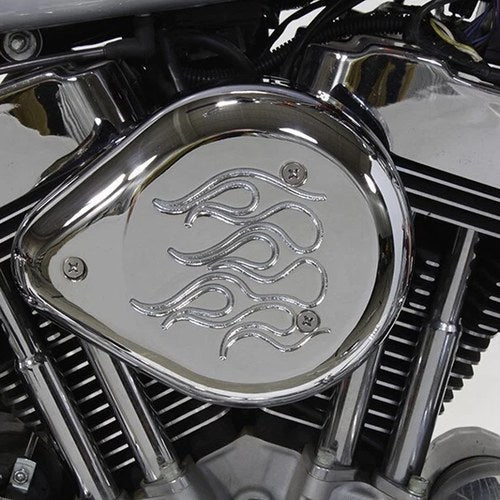 V-Twin 34-1702 Chrome Wyatt Gatling Air Cleaner Assembly