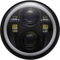 Custom Dynamics CD-575-H-B Black 5.75" LED Halo Headlamp