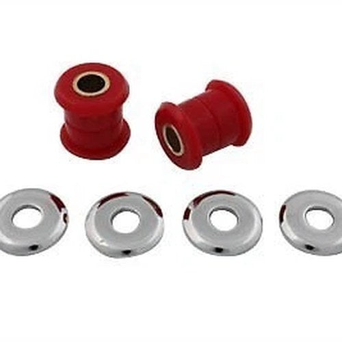 V-Twin 28-0232 Red Polyurethane Handlebar Riser Bushings for Harley