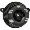 Khrome Werks 250200 Black Klassic Instigator Air Cleaner for Early Twin Cam