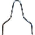Drag Specialties 1501-0774 Round Sissy Bar- Chrome - 11"H x 11"W