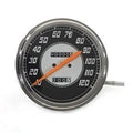 V-Twin 39-0300 Speedometer with 2:1 Ratio and Orange Needle