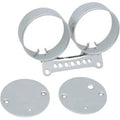 Drag Specialties 2210-0198 Chrome Bracket Dual Gauge Bracket for Some Sportsters