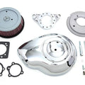 V-Twin 34-1862 Chrome Wyatt Gatling Air Cleaner Assembly