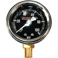Feuling 9041 Oil Pressure Gauge Bottom Port- Black Face