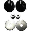LA Choppers LA-9001-00B Black Inner Fairing Mirror Plug For Harley Batwing 96-23