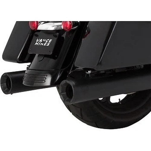 Vance & Hines 46714 Black 4" Eliminator 400 Slip-On Mufflers for 17-23 Touring