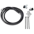 Drag Specialties 1741-2583 Extended Length Black Vinyl Front Brake Line Kit