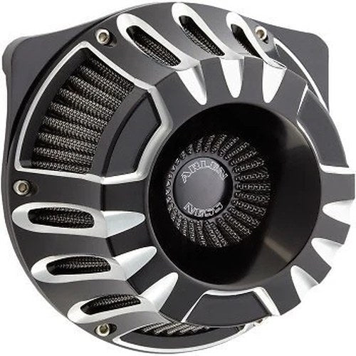 Arlen Ness 18-929 Black Deep Cut Inverted Series Air Cleaner Kit for Harley