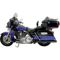 Bassani Black Optional Pseudo Left Side Muffler for B4 2-into-1 System 09-20